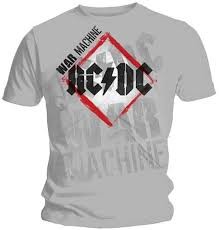 AC/DC "War Machine" Official Men's T-Shirt (S)