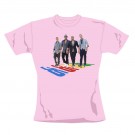 JLS "Logo Runway" Official Women's Pink T-Shirt (XL)