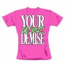 YOUR DEMISE "Get Wild" Official Womens T-Shirt (S)